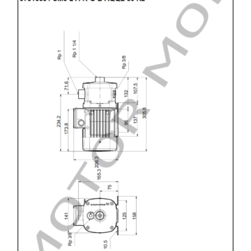 GRUNDFOS CM5-2 ARTICULO 97516654 MOTOR MOB_007