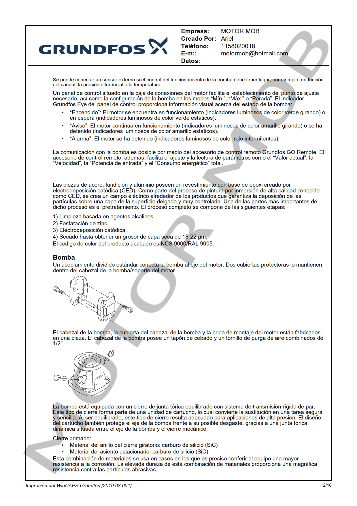 GRUNDFOS CRE5-9 A-FGJ-A-E-HQQE 3×380-500 60HZ ARTICULO 98390031 MOTOR MOB_002