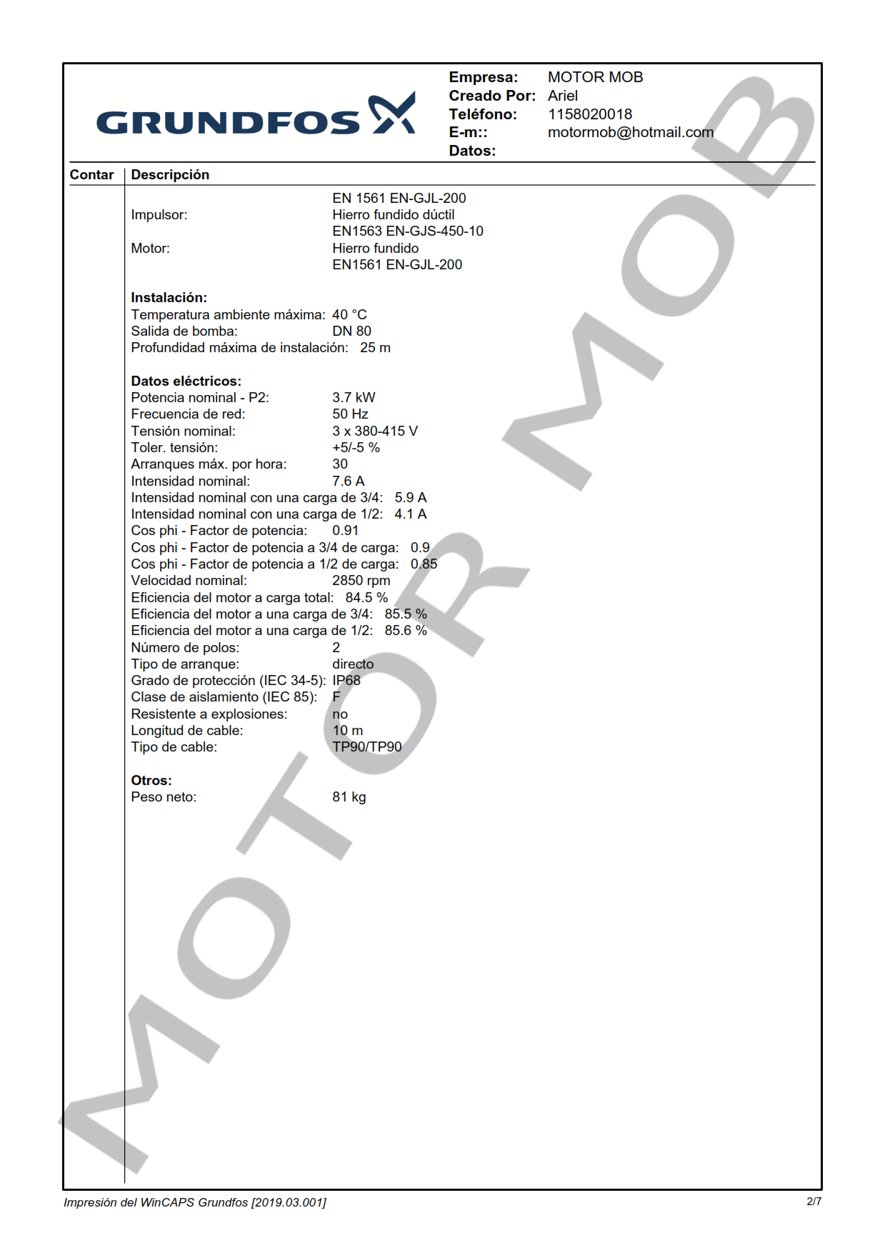 GRUNDFOS DWK.O.10.80.37.5.0D ARTICULO 96922649 MOTOR MOB_002