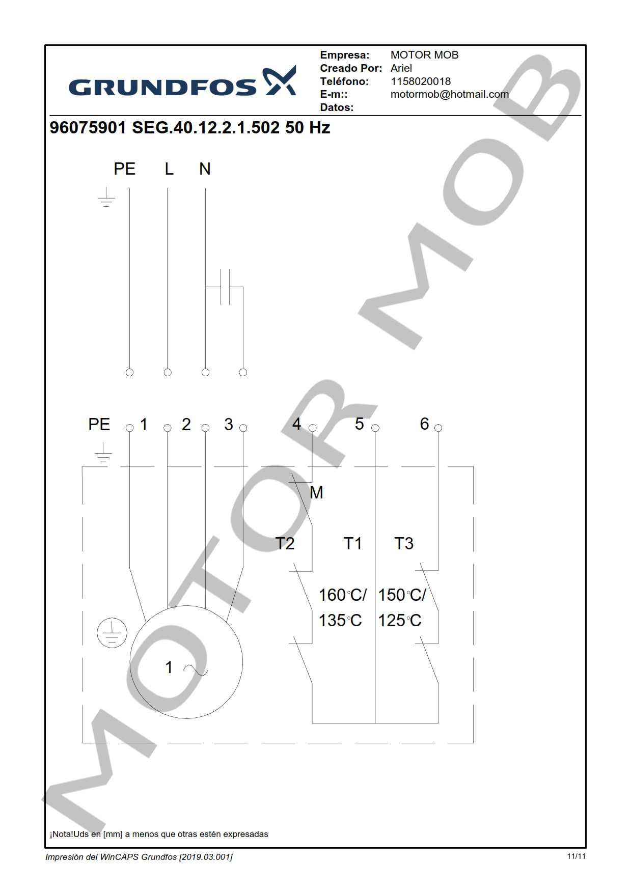 GRUNDFOS SEG 40.12.2.1.502 ARTICULO 96075901 MOTOR MOB_011
