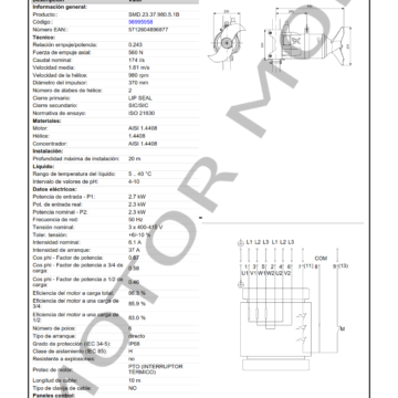 GRUNDFOS SMD.23.37.980.5.1B ARTICULO 98995958 MOTOR MOB_003